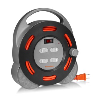 PowerSync 2P 1開4插工業用輪座延長線10M