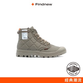 PALLADIUM PAMPA RE-QUILTED 拉鍊高筒靴 軍綠 男女共款74386-383【Findnew】