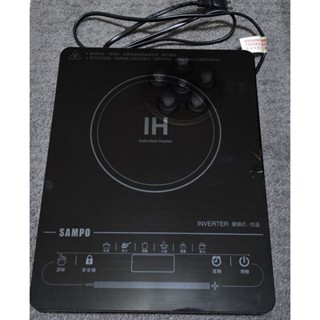 SAMPO聲寶 超薄觸控變頻電磁爐 KM-SF12Q。二手。如圖。