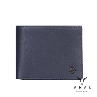 VOVA 沃汎 CASSIEN 卡西安系列4卡零錢袋皮夾 -藍色 VA134W007NY