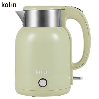Kolin歌林 1.7L復古美型定溫大容量快煮壺 KPK-LN216 (限超商取貨)