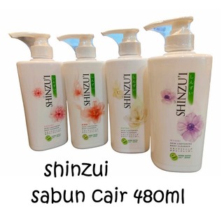 Sabun Mandi Cair Shinzui Body Cleanser Botol Pump 480ML