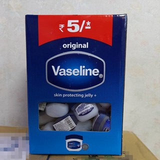 【愛給予購物網】Vaseline凡士林 迷你5.5gX48個 經典潤膚膏 護唇 身體 腳跟 Q版 隨身