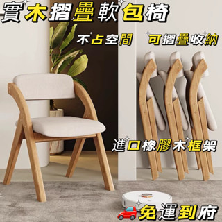 【免運到府】折疊椅木椅 靠背椅 實木餐椅 辦公椅 凳子 可折疊椅子 多功能椅子 商用辦公椅 培訓椅 餐桌椅 摺疊椅