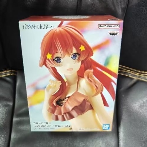 正版 五等分的新娘 中野五月 公仔 泳裝 Celestial vivi 五等分的花嫁 景品 現貨