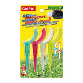 青松高爾夫 GOLF LITE 高爾夫 彎曲TEE T-395 (4入裝)$230元