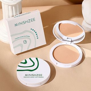 【MINSHZEE 茗希芝】羽感絨霧蜜粉10g｜控油持妝 自帶粉撲 光感柔焦 服貼 不脫妝 DS024572
