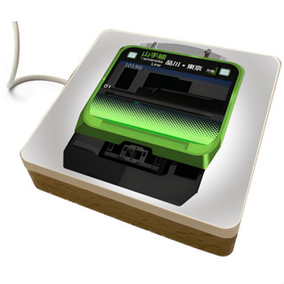 隔日到貨 LED USB 日本 禮物 夜燈 電車 GO 山手線 周邊商品 鐵道 LAWSON 模型 東京鐵塔 展示燈