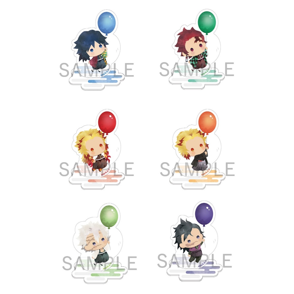 【狸花舖】 全新 鬼滅之刃 壓克力 立牌 日版 正版 炭治郎 煉獄杏壽郎 煉獄千壽郎 不死川實彌 不死川玄彌