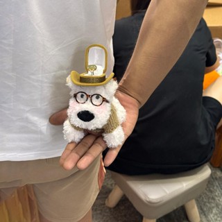 臺灣出貨帽子西高地玩偶小狗戒指盒婚禮告白求婚首飾盒送女友驚喜禮物創意