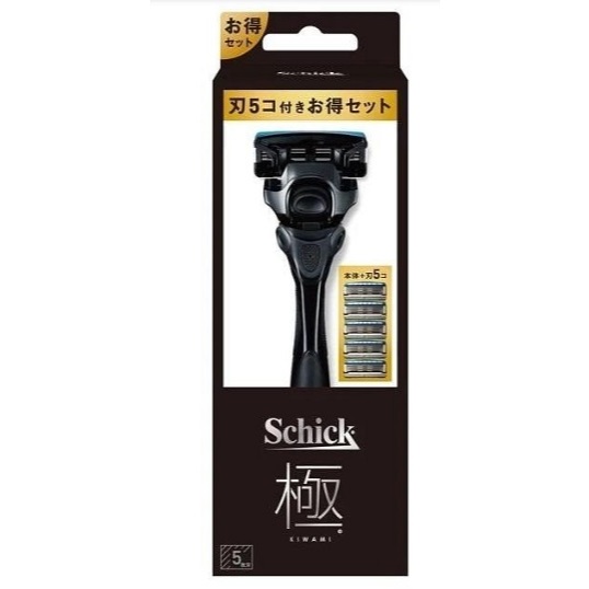 Schick舒適 極 刮鬍刀(1刀架5刀頭)