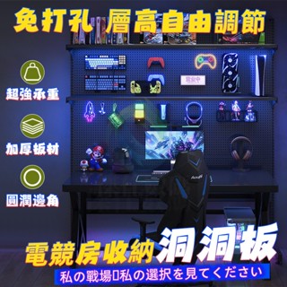 臺灣極速出貨 洞洞牆 落地置物架 洞洞板收納架 洞洞板書桌 桌上洞洞板 壁掛置物架 洞洞板置物架 立式洞洞板 牆面置物架