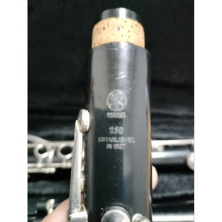 二手 Yamaha YCL 250 膠管 及 YCL 33黑檀木 豎笛 單簧管 黑管