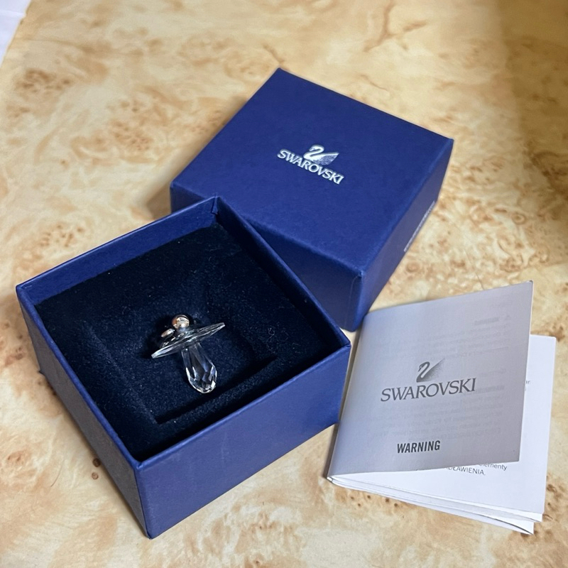 施華洛世奇 Swarovski  水晶 奶嘴 吊飾 彌月禮物