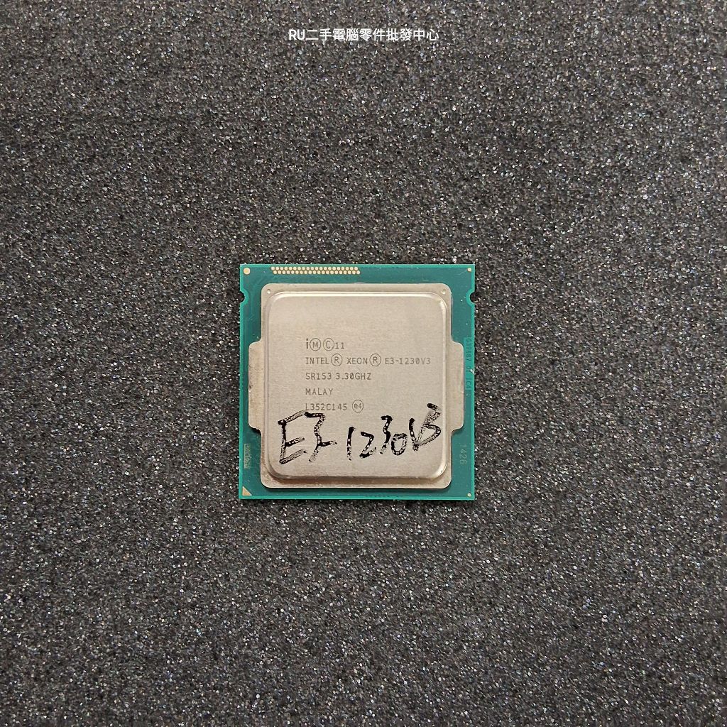 【阿佑電腦】Intel® Xeon® 處理器 CPU/1150針腳/E3-1230V3/二手良品