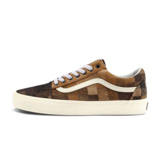 【LittleSeoul】韓國代購 VANS Old Skool 咖 漸層 毛呢 格子 帆布鞋 男女鞋 情侶鞋