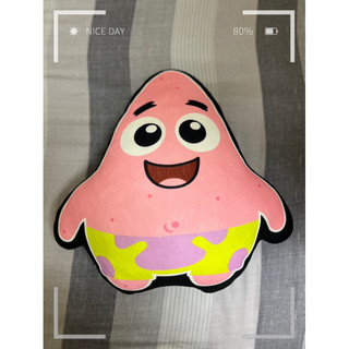 KEO.W海綿寶寶黑色抱枕派大星款
