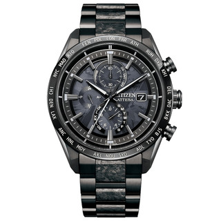 CITIZEN 星辰 GENT'S HAKUTO-R 電波對時 鈦金屬光動能腕錶 (AT8287-62E)