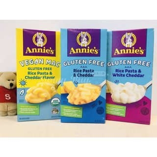 【Sunny Buy】◎現貨◎ 美國 Annie's 米製起司通心粉 無麩質 白切達 素食切達起司 170g
