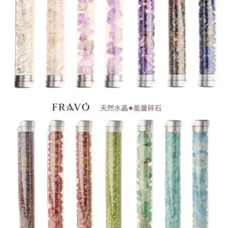 FRAVO｜天然水晶碎石 能量管 紫骨幹 東菱玉 磷灰石 太陽石 橄欖石 碧璽 拉長石 能量水晶 聚寶盆 魚缸 淨化
