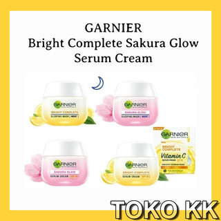 GARNIER BRIGHT COMPLETE | SAKURA WHITE Serum Cream KBT214