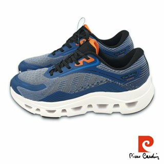 【MEI LAN】皮爾卡登 Pierre Cardin (男) 無限彈力 緩震 運動鞋 輕量 透氣 7788 藍另有白色