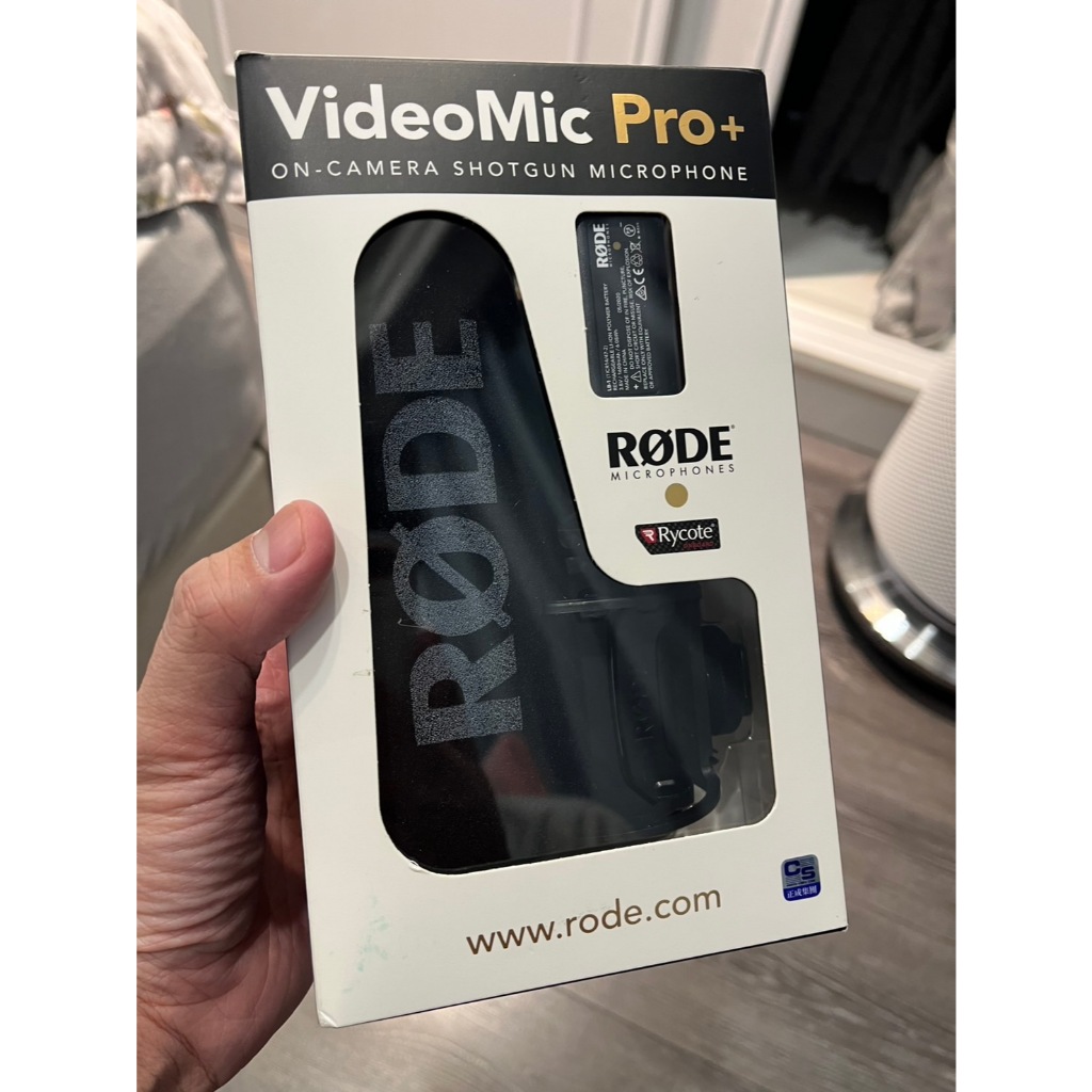 Rode VideoMic Pro Plus 羅德 VMP+指向性麥克風 機頂麥克風 《二手 盒新》