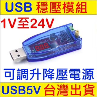 USB可調電源穩壓模組 USB可調升降壓電源穩壓模組 升壓模組 降壓模組 可調升降壓模組