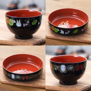 吉卜力 日本正品 日本製 漆器 缽皿 盤 碗 宮崎駿 龍貓 神隱少女 無臉男 和風 漆器碗 碗公 水果盤 盤子 餐盤