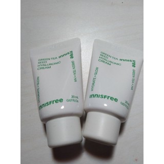 innisfree 綠茶籽保濕面霜 15ml 20ml 面霜 乳霜 保濕 小樣 樣品 綠茶