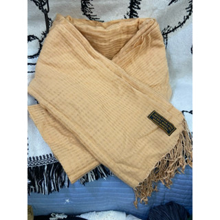 全新 Pashmina cashmere 喀什米爾 蠶絲 尼泊爾 保暖純手工 圍巾 絲巾 披肩
