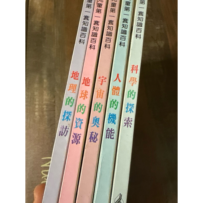 降價兒童第一套知識百科共5本出清