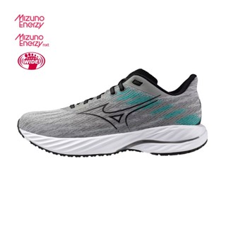 Mizuno 美津濃 男款 慢跑鞋 WAVE INSPIRE 21 寬楦 支撐型 灰色- J1GC254505