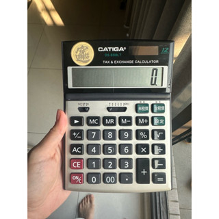 CATIGA DS-898LT 招財進寶計算機 /二手轉賣9成新12位數計算機/桌上大型計算機 -信力