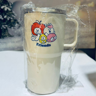 Watsons 果然有你隨行杯 FRUIT Friends 不鏽鋼保溫杯 (550ml) 把手 保冷 隨身攜帶 野餐