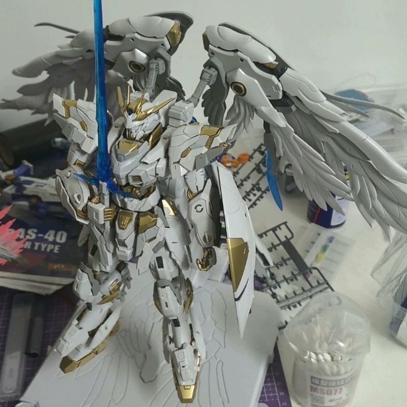 全場最低 已組 素組  完成品 機核工業 奧伯龍 白雪姬 鋼彈 配件如圖 無特典 缺支架 聊聊優惠