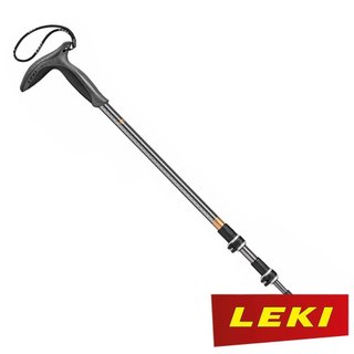 【德國 LEKI】Wanderfreund Makalu橡膠T把鋁合金快扣健行杖 65320811 戶外 露營 登山 健