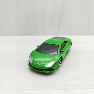 全新盒裝現貨~1:64~藍寶堅尼 颶風 Huraan 綠色 黑窗 合金 模型車 玩具 小汽車 收藏 交通