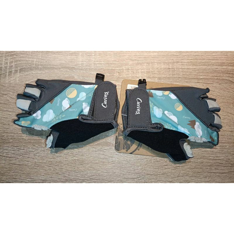 【購買前請先詢問庫存】Curves 可爾姿 Life Run 全方位運動手套 - 綠 (M)