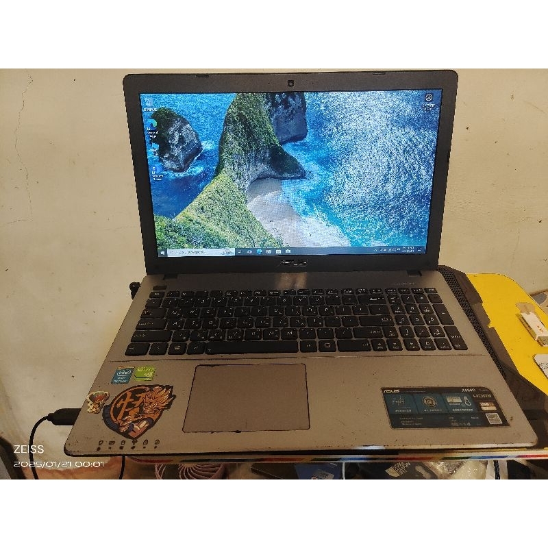 Asus X550C 奔騰2117U_8g+SSD120g文書獨顯&視訊教學