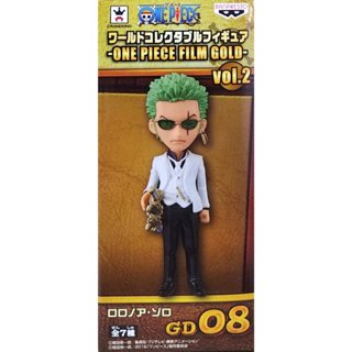 日版金證 WCF FILM GOLD VOL.2 劇場版 電影版 單售 索隆 GD08 海賊王 公仔 羅羅亞