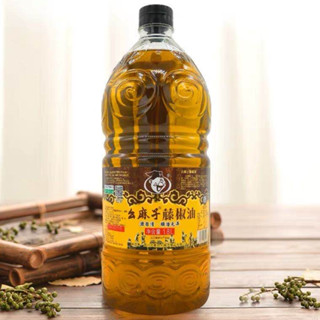 么麻子藤椒油1.8L 1800ml 商用餐飲四川特產藤椒特麻特香青花椒麻油