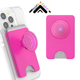 隔日到貨 泡泡騷 手機 支架 粉桃紅 PopSockets 磁吸卡夾 Plus 系列