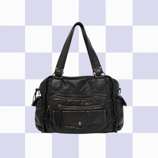 SAUVAGES vintage leather crossbody bag 復古皮革單肩側背包