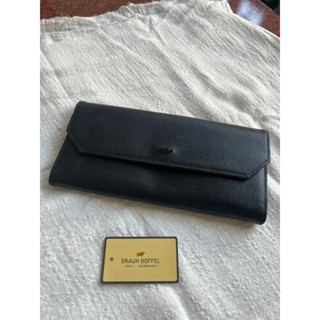 二手 braun buffel 德國小金牛 長夾 皮夾