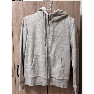 UNIQLO 女生毛絨休閒連帽外套 (長袖)、Size M