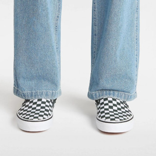 [unclev1966] VANS CLASSIC SLIP-ON 墨綠色 棋盤格 懶人鞋 休閒 滑板鞋 男女款