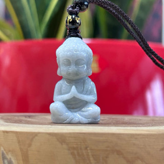 臺灣現貨 Q版 大日如來佛 天然翡翠A貨 緬甸玉寶寶佛墜 Q版寶寶佛 Q版阿彌陀佛