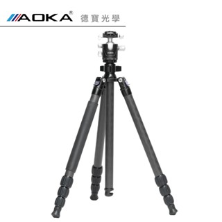 AOKA TKPRO 294CL 二號四節碳纖維系統三腳架 超輕量 飛羽 攝錄影器材 碳纖維 拍鳥 錄影 公司貨