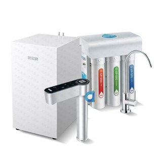 賀眾牌 UW-2212HW-1 LED觸控式廚下型節能冷熱飲水機 搭配UR-5411JW-8快拆型逆滲透純水機